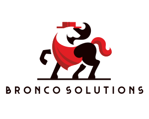 Bronco - Spanish Horse logo design