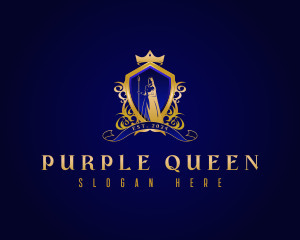 Luxury Beauty Queen logo design