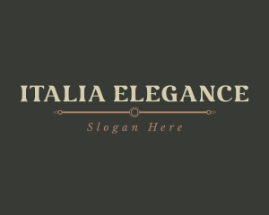 Elegant Modern Business logo design