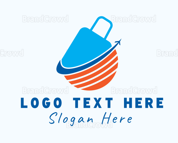 Travel Luggage Vacation Logo