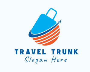 Baggage - Travel Luggage Vacation logo design