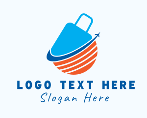 Travel Luggage Vacation Logo