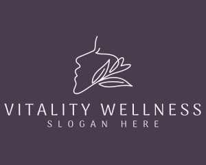 Floral Face Wellness logo design