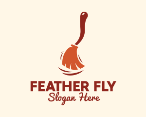 Sweeping Broomstick  logo design