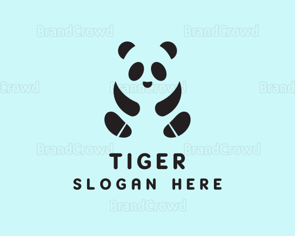 Black Panda Footwear Logo