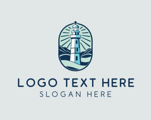 Coastal - Lighthouse Coastal Port logo design
