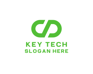 Tech Gaming Chain Link logo design