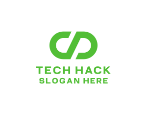 Tech Gaming Chain Link logo design