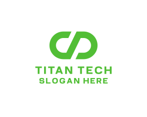 Tech Gaming Chain Link logo design