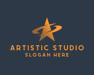 Studio - Star Swoosh Studio logo design