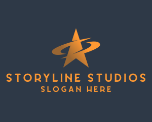 Star Swoosh Studio logo design