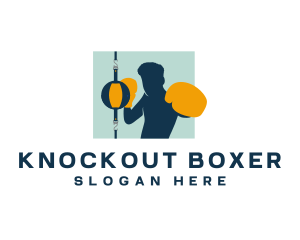 Boxing Fitness Gym logo design