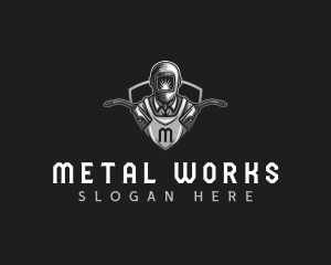 Metal - Welding Fabrication Metal logo design
