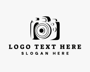 Cinematography - Camera Minimalist Studio logo design