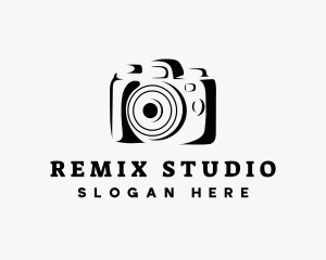 Camera Minimalist Studio logo design