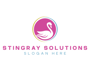 Swan Beauty Spa logo design