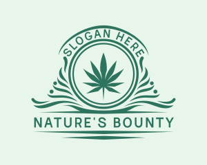 Marijuana Nature Farm logo design