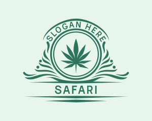 Cbd - Marijuana Nature Farm logo design