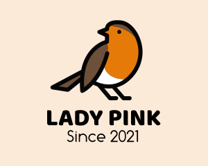 Wild - Sparrow Bird Aviary logo design