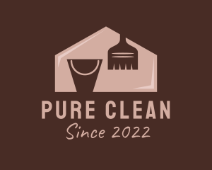 Home Cleaning Janitorial Service  logo design