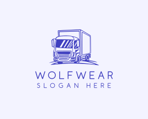 Shipping - Delivery Trucking Transport logo design