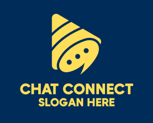 Chatting - Mobile Chat Application logo design