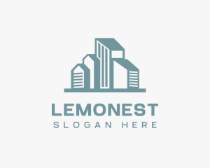 Corporate Building Contractor Logo