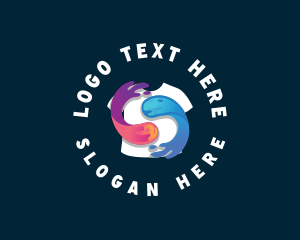 Textile - Shirt Printing Apparel logo design