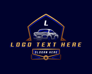 Transport - Automotive Car Transportation logo design