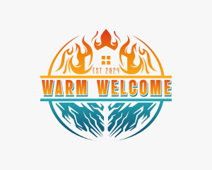 Thermal Cooling Ventilation logo design