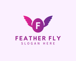 Flying Egg Wings logo design