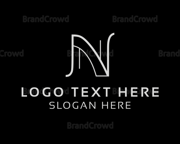 Professional Business Letter N Logo