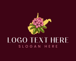 West Virginia - West Virginia Floral Garden logo design