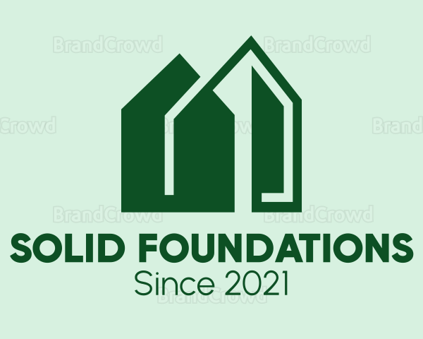 Green House Building Logo