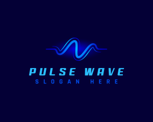 Frequency - Studio Frequency Wave logo design