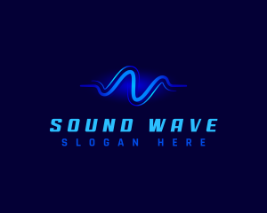 Studio Frequency Wave logo design