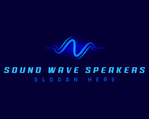 Studio Frequency Wave logo design