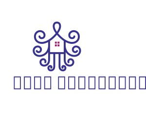 Architect - Violet House Ornament logo design