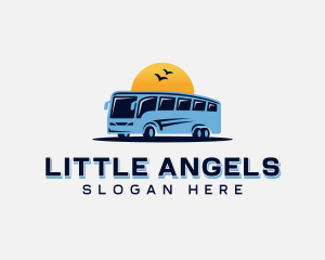 Road Trip - Shuttle Bus Transit logo design