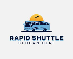 Shuttle - Shuttle Bus Transit logo design