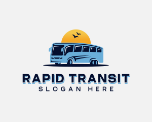 Shuttle - Shuttle Bus Transit logo design