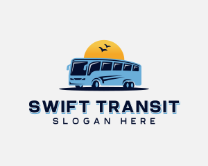 Transit - Shuttle Bus Transit logo design