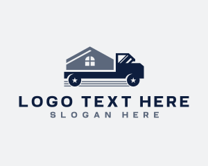 Haulage - Truck Movers Logistics logo design