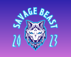 Beast Wolf Gaming logo design