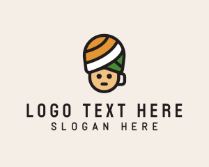 Mug - Turban Cup Man logo design