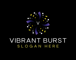 Burst - Vortex Tech Innovation logo design