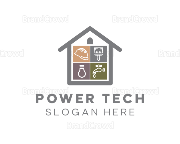 Home Improvement Contractor Logo