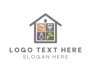 Home Improvement Contractor Logo