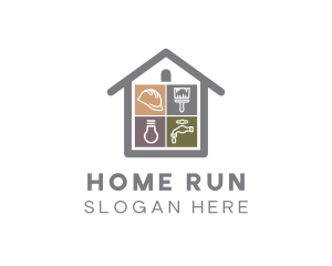 Home Improvement Contractor logo design