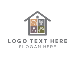Tools - Home Improvement Contractor logo design